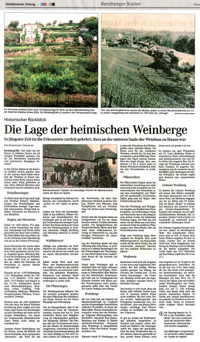 Pressebeitrag MZ